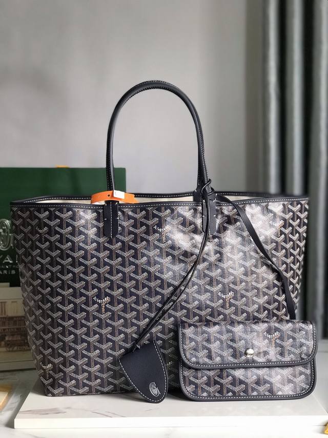 正品级 中号 goyard 戈雅 经多次研究与改良 不断提升面料与皮质 全方位独家定制只为不断达到客户的高品质要求 底布采用与zp一致的定制高品雨露麻 再涂上光