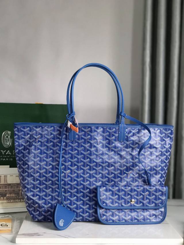 正品级 中号 goyard 戈雅 经多次研究与改良 不断提升面料与皮质 全方位独家定制只为不断达到客户的高品质要求 底布采用与zp一致的定制高品雨露麻 再涂上光