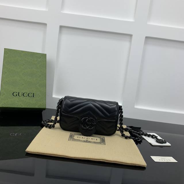 Gucci新款专柜品质 顶级原单货 原厂皮 原厂五金 实物实拍 款号 69 7克唛头 尺寸 W1 Xh10Xd5Cm