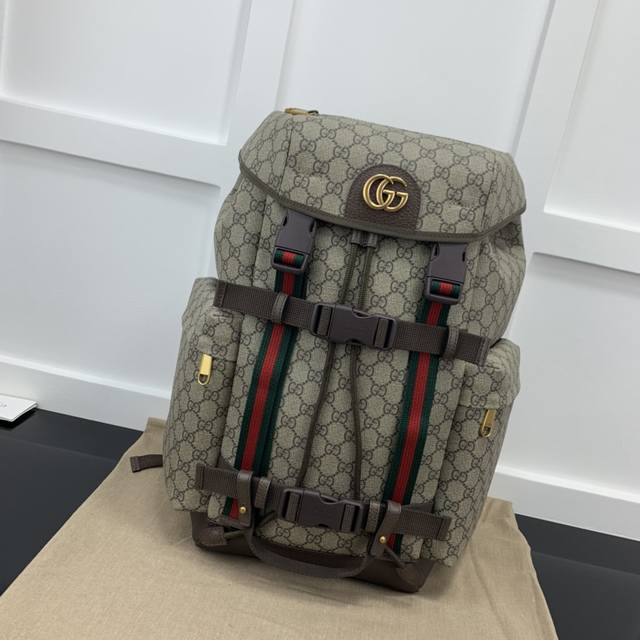 Gucci新款专柜品质 顶级原单货 原厂皮 实物实拍 款号 999杏啡 尺寸 W34Xh42Xd16Cm