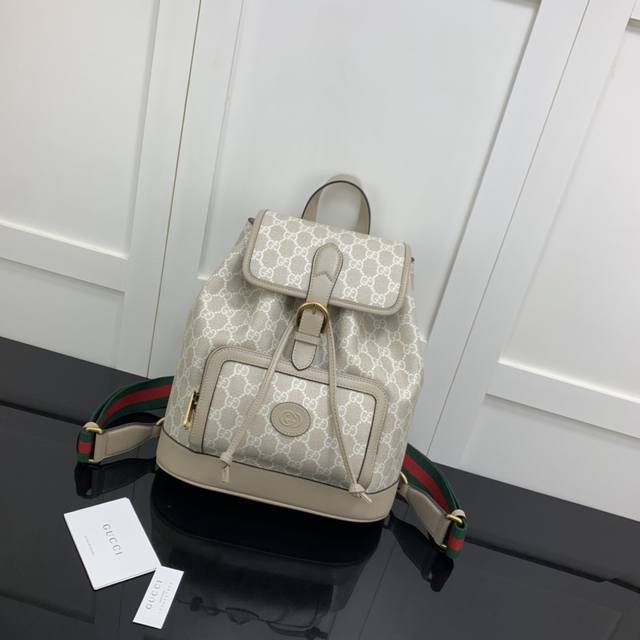 Gucci新款专柜品质 原厂皮 实物实拍 款号 674147浅杏 米胶 尺寸 W2 Xh30Xd13Cm