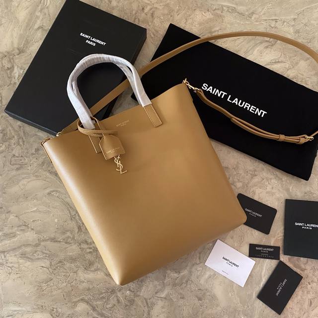 Saint Laurent 新款ysl圣罗兰 超好看shppping Tote Bag 简约心冷淡风 很独特 单肩包斜挎包手提袋尺寸25X28X8Cm 编码39