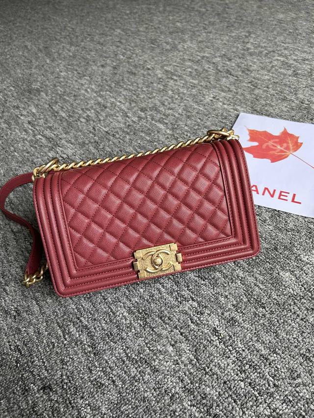 细球纹 Chanel 经典爆款 86 Leboy系列 进口细球纹小牛皮 实物颜色非常漂亮 原厂进口24K真金电镀五金 尺寸:25Cm Ddd