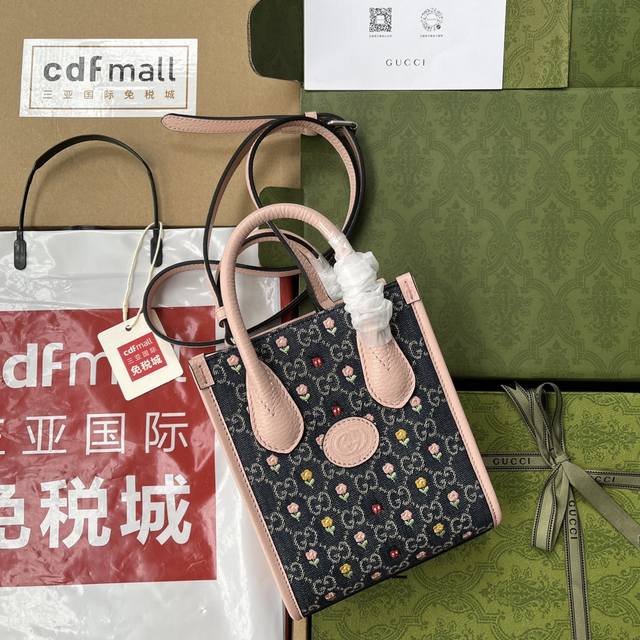 双11 原厂皮配 Cdfmall三亚免税店手提袋 Gg Retro Mini Tote Ddd 吹爆这只迷你小托特 Ddd 很庆幸能够全网第一个拿到这个包 Dd