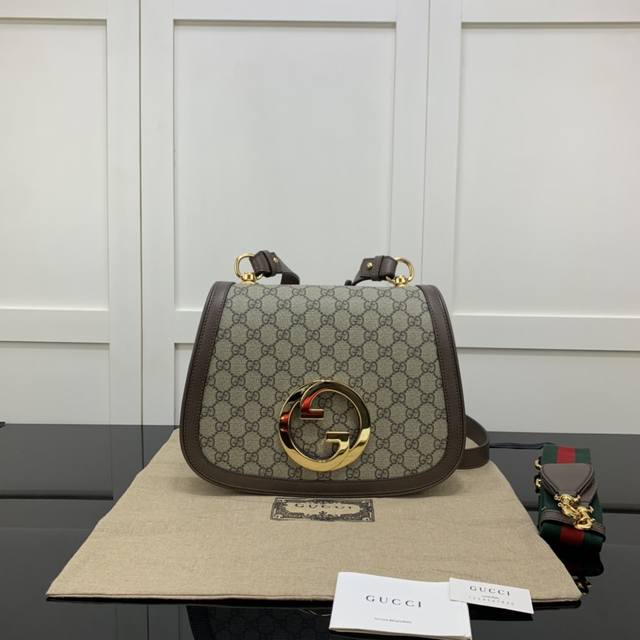 新品 Gucci新款 专柜品质 原厂皮 原厂五金 实物实拍 699210杏啡 尺寸 W29Xh22Xd7Cm Ddd