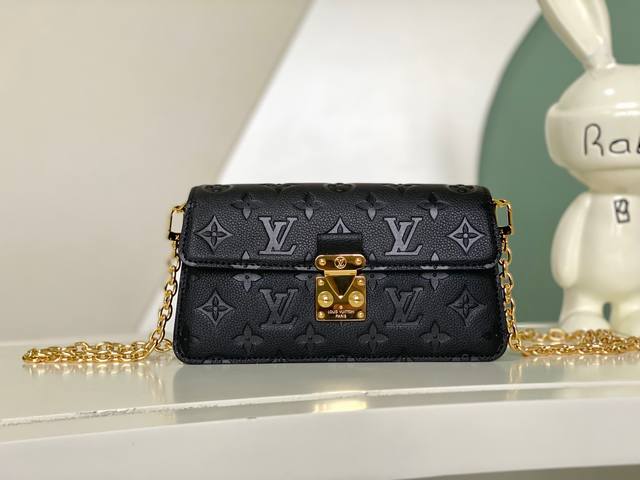 Pm82637黑色 M82836 白色链条包系列 Wallet On Chain Metis 链条手袋 取材粒面 Mjs Monogram Empreinte