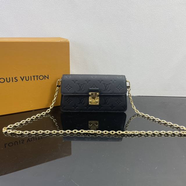 正品级 顶级原单m82671 M82836 M82837 Wallet On Chain Metis 手袋取材粒面 Monogram Empreinte 皮革