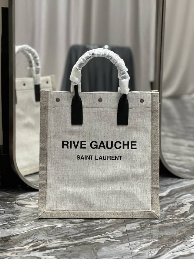 特价 竖版 _Rive Gauche Tote Bag 左岸购物袋 从定制麻布料到五金在到丝印 每一个细节我都要求完美 Zp购入开模定制 说真的 这是我遇到过最