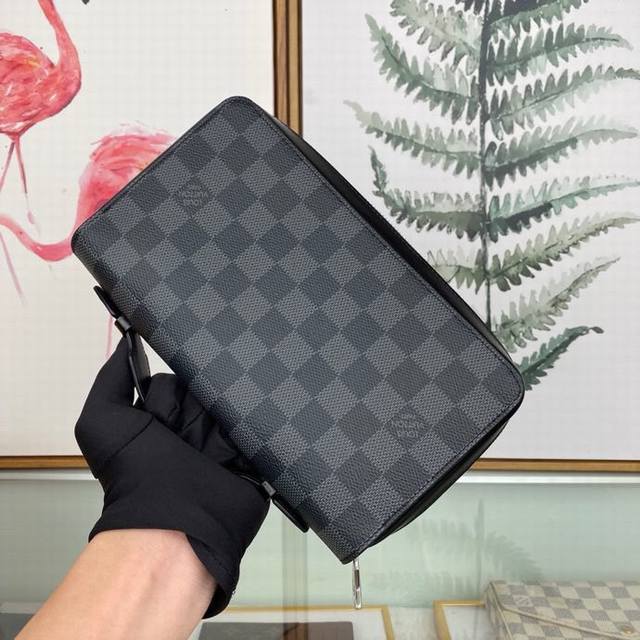 Louis Vuitton 顶级原单 独家背景n41503 尺寸:22.0 X 12.0 X 5.0 厘米 超功能zippy Xl可在钱夹中装下一个小包 空间足