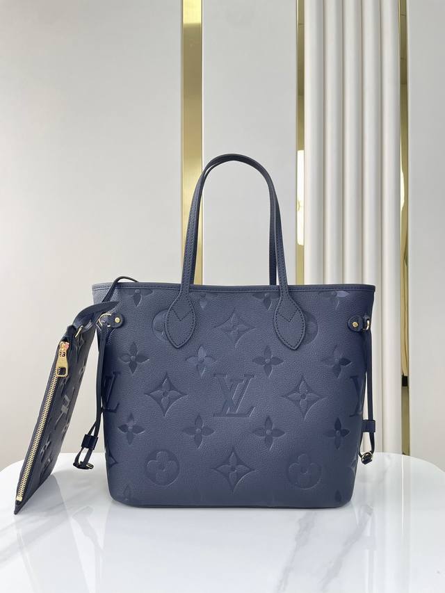 正品级 M47143 31×28×14 NEVERFULL 中号全皮购物袋