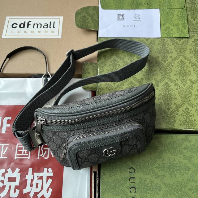 原厂皮配 Cdfmall三亚免税店手提袋 Ophidia GG洗漱盒，Gucci的最新旅行选择起源于20世纪；豪华行李的鼎盛时期。作为Ophidia系列的一部分