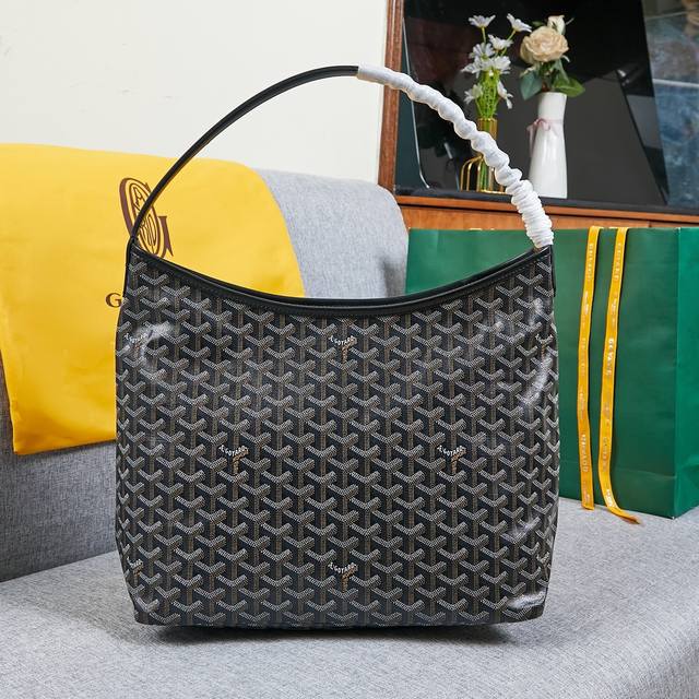 特惠原单 goyard hobo bohème 流浪包腋下包，灵感来自波西米亚流浪的生活哲学，两大王牌saint louis artois系列托特包的综合体，内