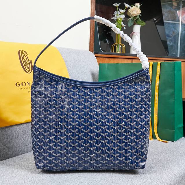 特惠原单 goyard hobo bohème 流浪包腋下包，灵感来自波西米亚流浪的生活哲学，两大王牌saint louis artois系列托特包的综合体，内