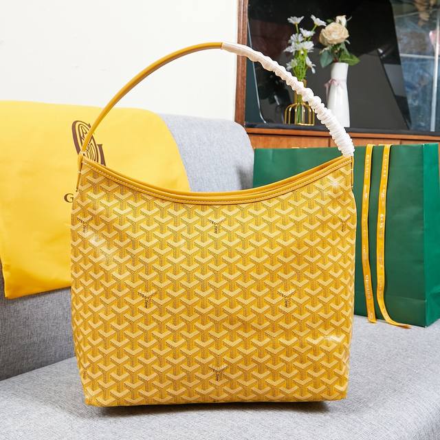 特惠原单 goyard hobo bohème 流浪包腋下包，灵感来自波西米亚流浪的生活哲学，两大王牌saint louis artois系列托特包的综合体，内