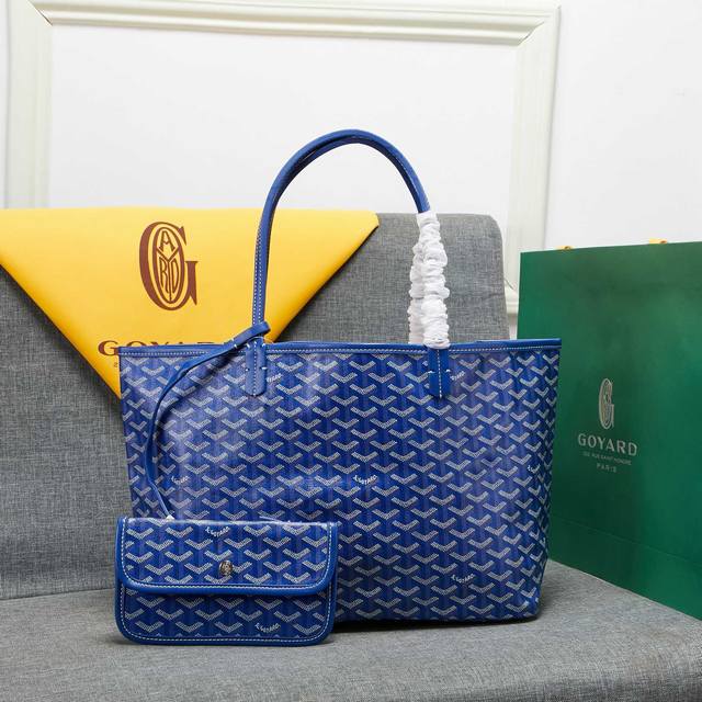 goyard 明星同款购物袋真皮单肩子母大容量手提大包旅行包 配真皮 尺寸:大号底长40*上长55*底宽15*高30cm 中号底长34*上长46*底宽15*高2