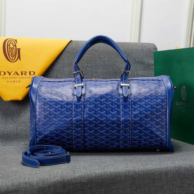 特惠 旅行袋 GOYARD 戈雅 成立于1853年，已超过150年的历史，明星同款，过年假期出门不二选择，尺寸：长48高28宽22