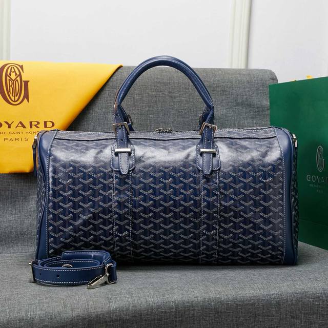 特惠 旅行袋 GOYARD 戈雅 成立于1853年，已超过150年的历史，明星同款，过年假期出门不二选择，尺寸：长48高28宽22