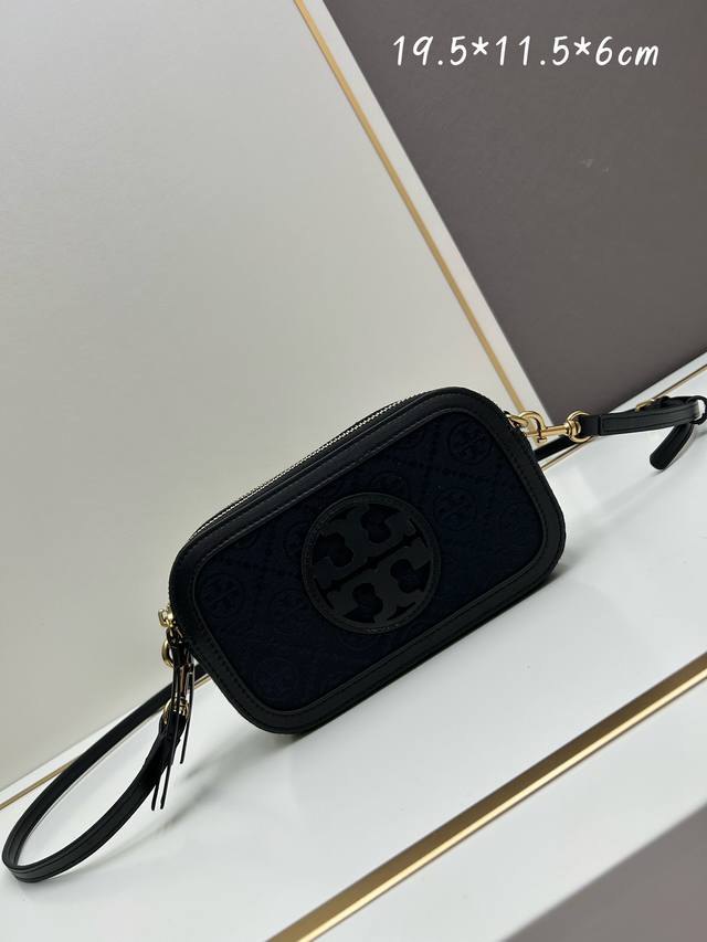 原单质量 新品注意细节 Tory Burch 汤丽柏琦 2024新春新相机包， 搭配吊牌贴纸，仿为标，胶袋，品牌考贝纸 Miller老花相机包，双拉链，尺寸：1