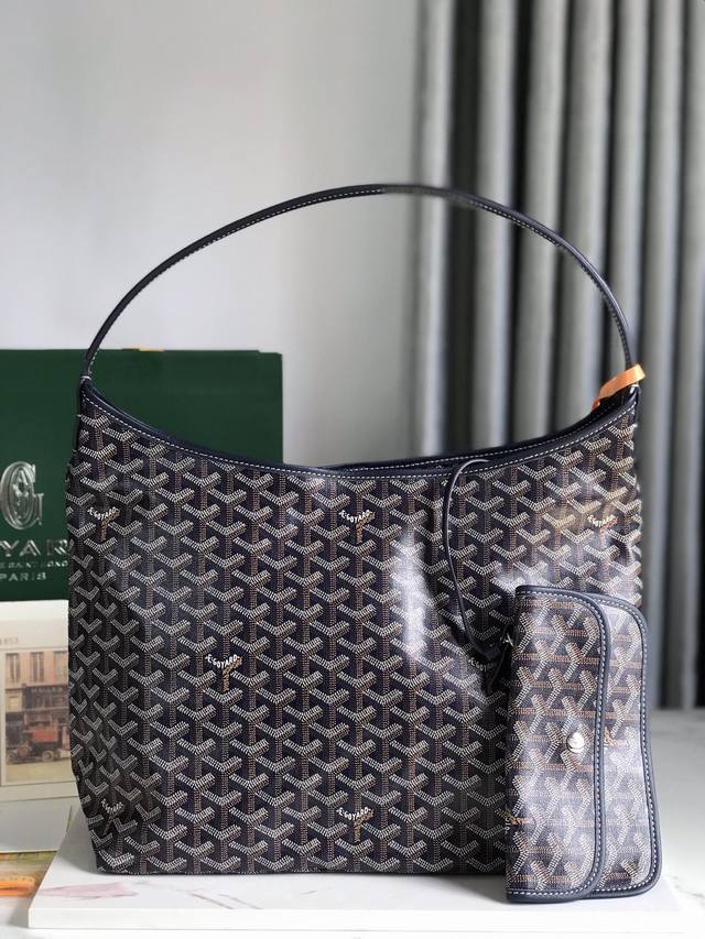 正品级 Goyard Hobo Bohème 流浪包腋下包，灵感来自波西米亚流浪的生活哲学，两大王牌saint Louis Artois系列托特包的综合体，内置