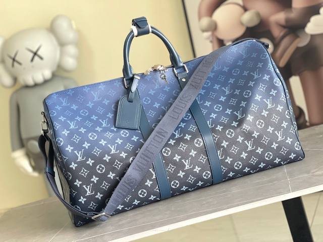 顶级原单m11558黑色渐变蓝 变码芯片 顶级原单 Louis Vuitton Lv 24Fw Monogram新款老花包 Louis Vuitton Lv 2