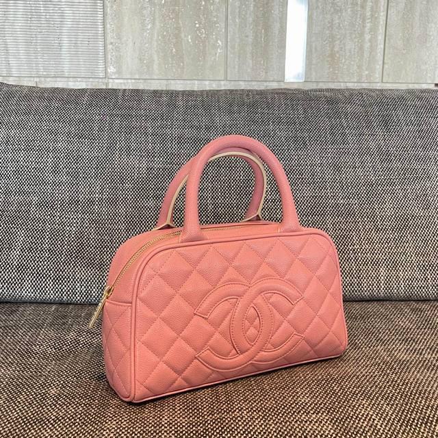 Chanel Vintage 保龄球包 尺寸:29X17X10Cm