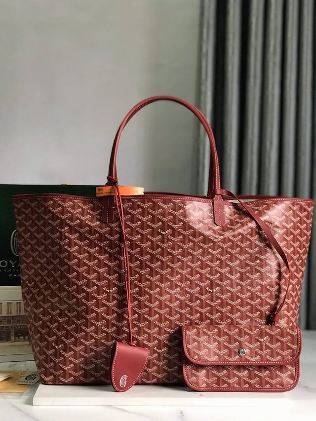 正品级 Tote 升级配包夹 Goyard 戈雅 经多次研究与改良，不断提升面料与皮质，全方位独家定制只为不断达到客户的高品质要求 底布采用与zp一致的定制高品