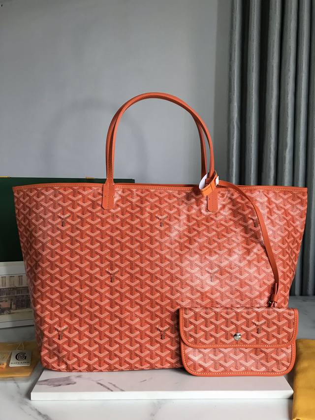 正品级 Tote 升级配包夹 Goyard 戈雅 经多次研究与改良，不断提升面料与皮质，全方位独家定制只为不断达到客户的高品质要求 底布采用与zp一致的定制高品