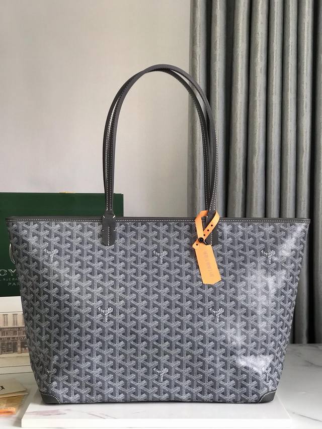 正品级 Goyard 戈雅 经多次研究与改良，不断提升面料与皮质，全方位独家定制只为不断达到客户的高品质要求 如果你担心没拉链的安全性不够高、那么拉链款的托特包