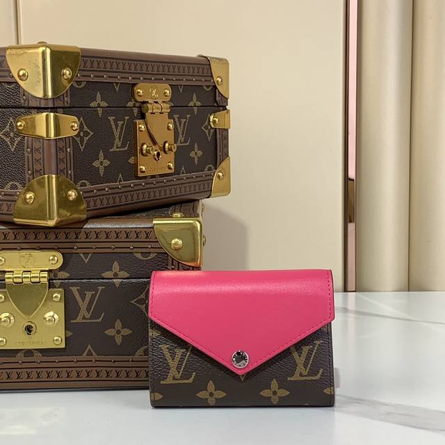 顶级原厂 Victorine Wallet M12392 老花 玫红 M12387 老花 红色 M12390 老花 黄色 M12885 老花 蓝色 七彩 介绍全